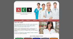 Desktop Screenshot of americancorporateservices.com